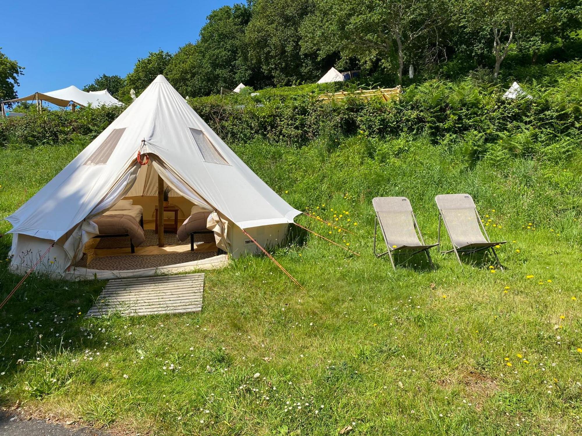 Camping Cap-Ouest Lanveoc Exterior photo
